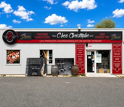 Boutique Chez Christophe, caviste et épicerie fine à Villefranche-de-Lauragais.