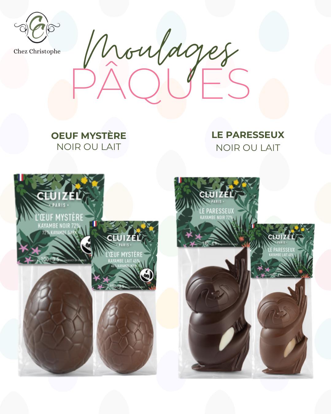 Les d&eacute;lices de P&acirc;ques avec CLUIZEL