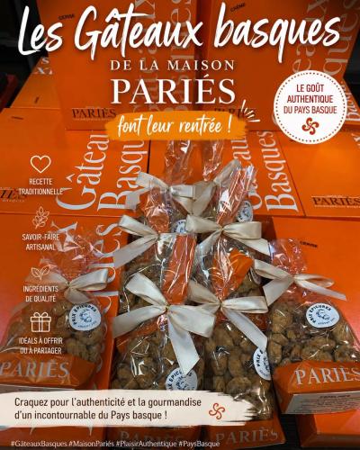 Gâteaux Basques de la Maison Pariès